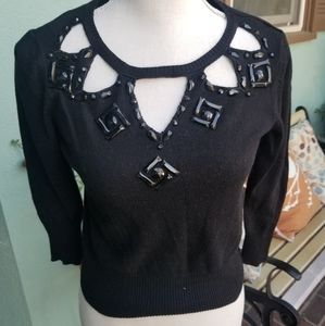 50s Inspired Stone Cardigan
